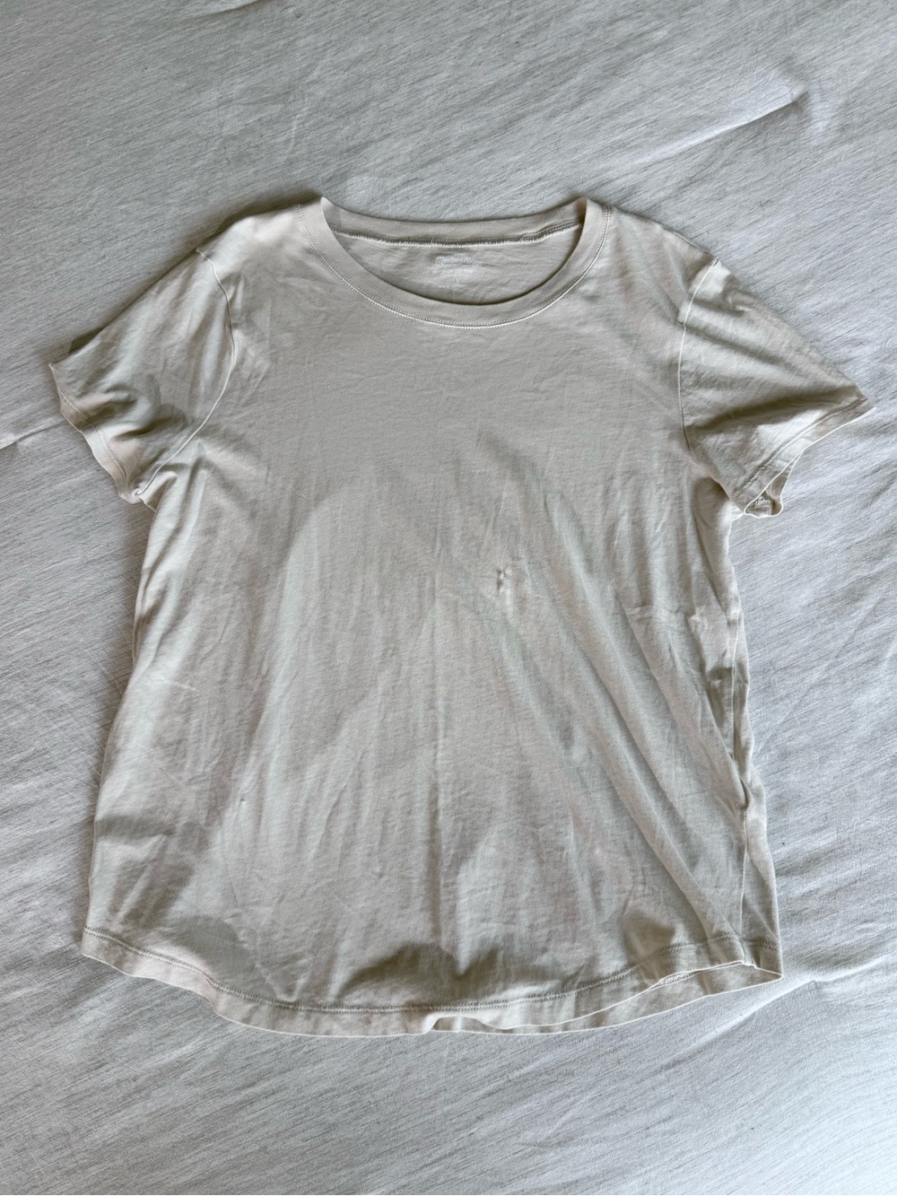 Madewell soft fade cotton tshirt large